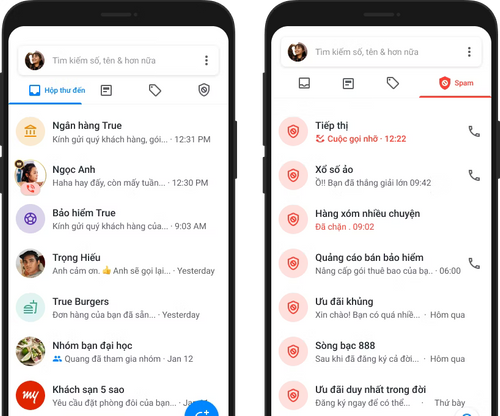 Lọc tin nhắn linh hoạt theo nhu cầu